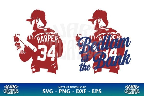 Bryce Harper SVG - Gravectory