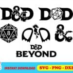 Dungeons And Dragons SVG