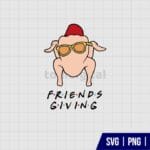 Friends Giving Turkey SVG