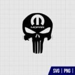 Mopar Skull SVG