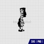 Supreme Simpson SVG