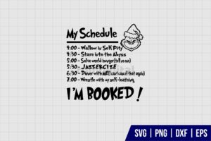 The Grinch Schedule SVG