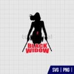 Black Widow Weapons SVG