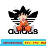 Goku Adidas SVG