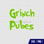 Grinch Pubes SVG