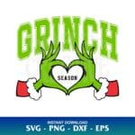 Grinch Season SVG