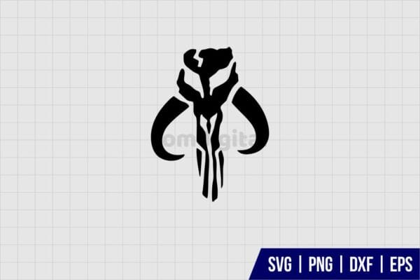 Mandalorian Mythosaur SVG - Gravectory