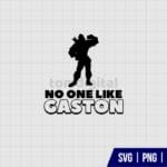 No One Like Gaston SVG