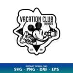 Disney Vacation Club Member SVG