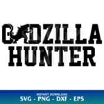 godzilla hunter svg