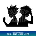 Hunter X Hunter Silhouette SVG