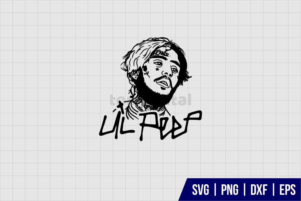 Lil Peep SVG