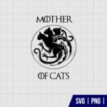 Mother Of Cats SVG