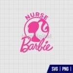 Nurse Barbie SVG