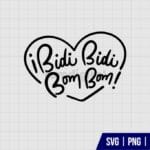 Selena Quintanilla Bidi Bidi Bom Bom SVG