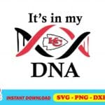 it's in my dna kansas city chiefs svg