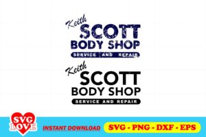 keith scott body shop logo svg