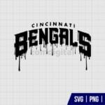 Cincinnati Bengals Drips SVG