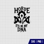 Horde is My DNA SVG