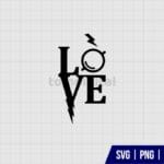 Love Harry Potter SVG