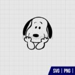 Peanuts Snoopy SVG