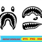 Bape Shark Logo SVG