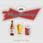 beer cake topper printable PNG