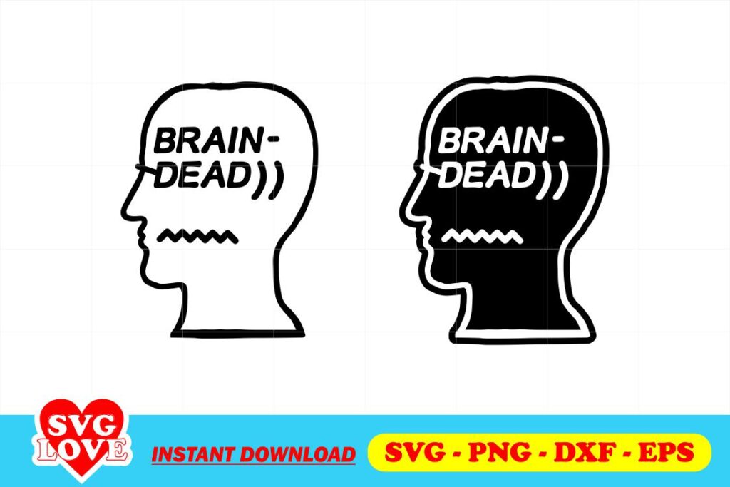 brain dead logo svg Brain Dead Logo SVG