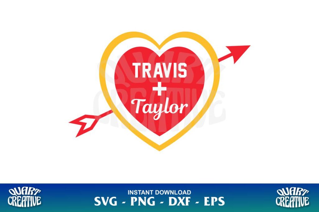 travis and taylor svg