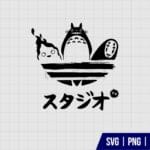 Adidas Totoro SVG