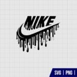 Nike Melting SVG