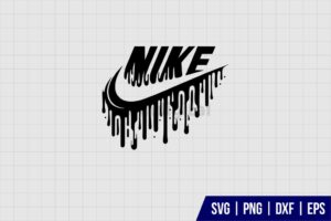 Nike Melting SVG