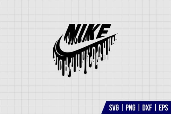 Nike Melting SVG - Gravectory