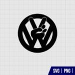 Peace VW SVG