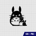 Totoro Silhouette SVG