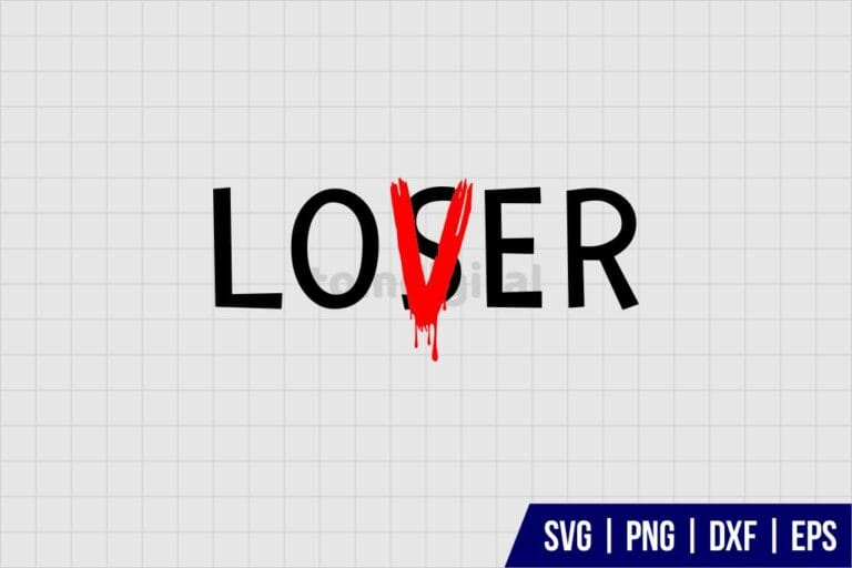 Vlone Loser Lover SVG - Gravectory