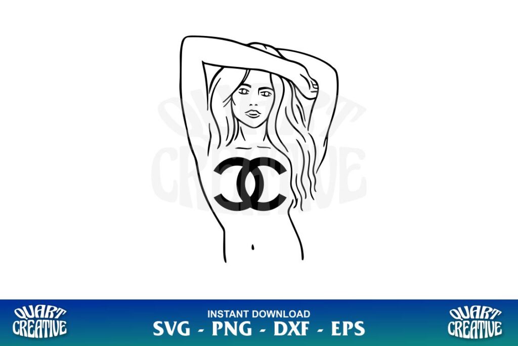 chanel body girl svg Chanel Body Girl SVG