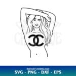 Chanel Body Girl SVG