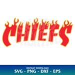 chiefs flame svg