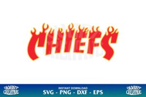 chiefs flame svg