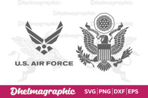 AMERICAN GREAT SEAL and US AIR FORCE