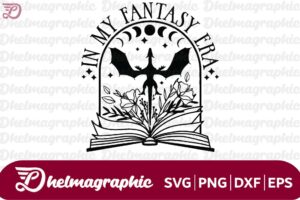 Fantasy book, Smutty Book SVG