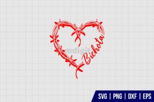 Karol G Corazon Heart SVG