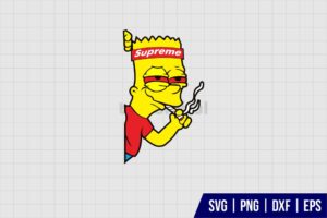 The Simpsons Supreme SVG