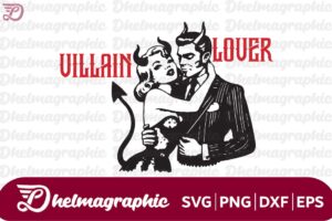 Villain Lover SVG