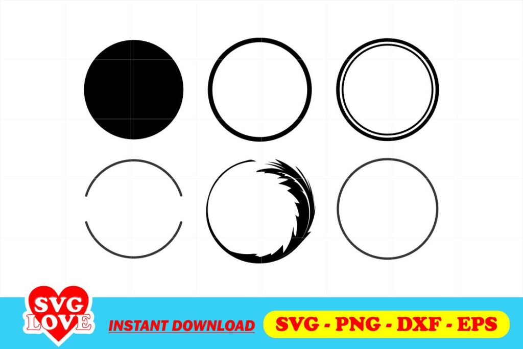 circle outline svg cut file Circle Outline SVG Cut File