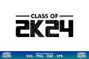 class of 2k24 svg