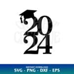 graduation 2024 SVG