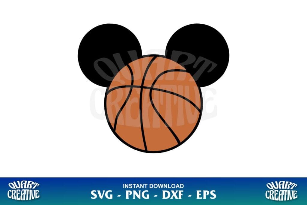 mickey mouse basketball svg Mickey Mouse Basketball SVG