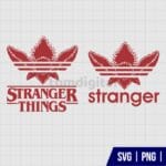 Adidas Stranger Things SVG